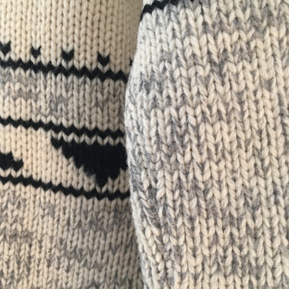 Aritzia sea to sky cowichan wool sweater / cardigan Sz small NWOT - Picture 4 of 5